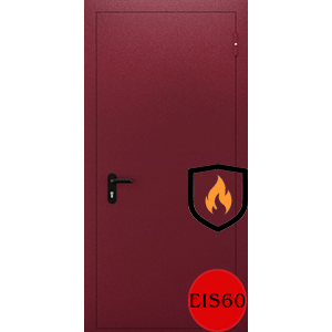 Однопольная противопожарная дверь